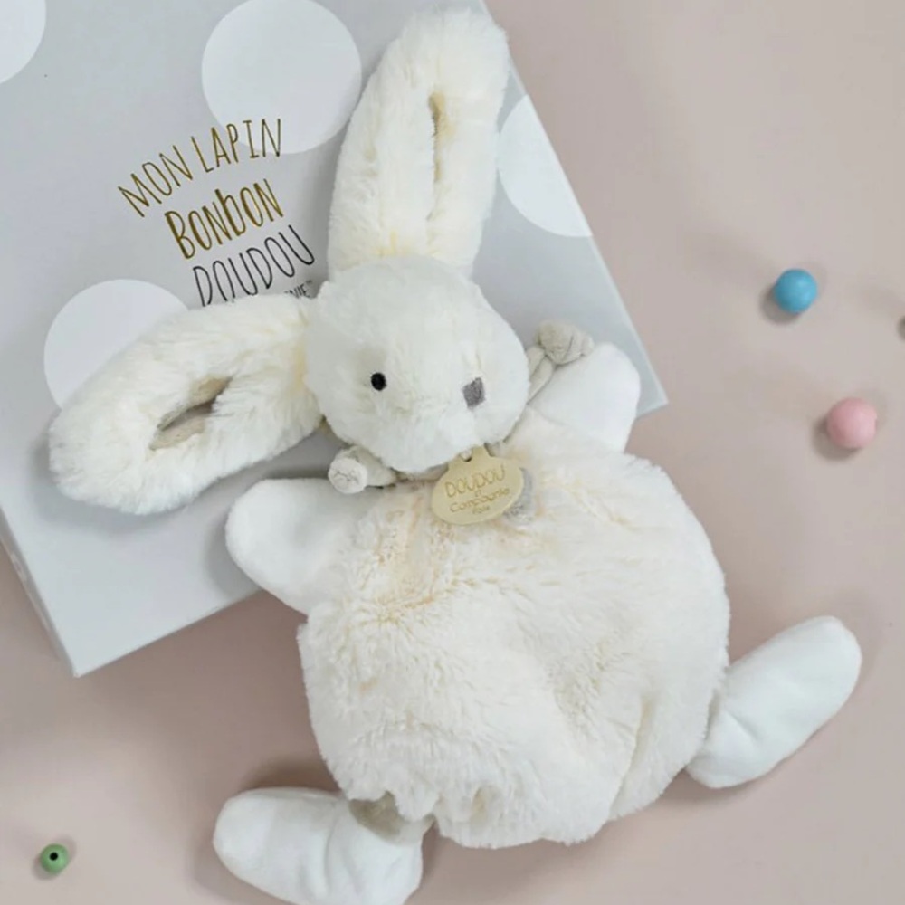 DOUDOU Mon Lapin Bonbon Doudou Plush Toy -NWT